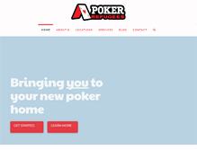 Tablet Screenshot of pokerrefugees.com